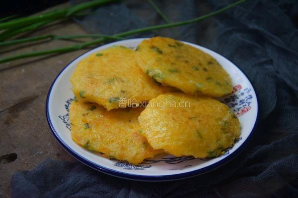 米饭鸡蛋饼的做法图解8