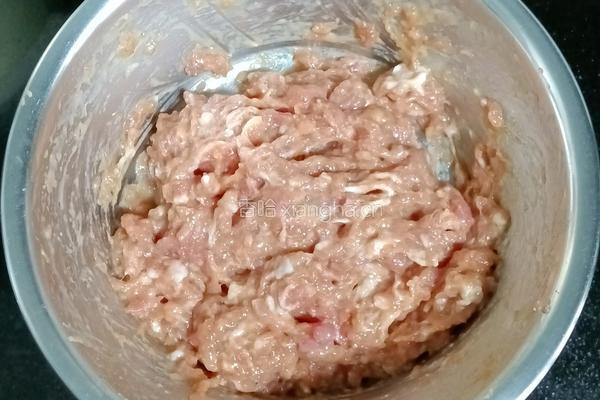 米饭时蔬猪肉饼的做法图解5
