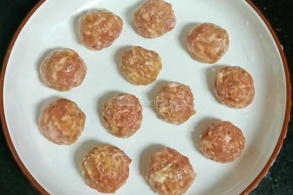 糖醋肉丸鸡蛋饭的做法图解5