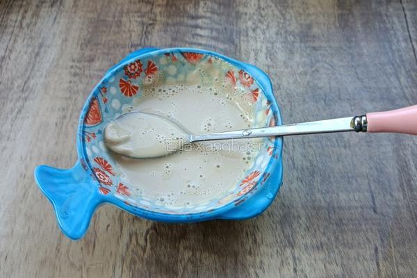 双色大米发糕的做法图解4