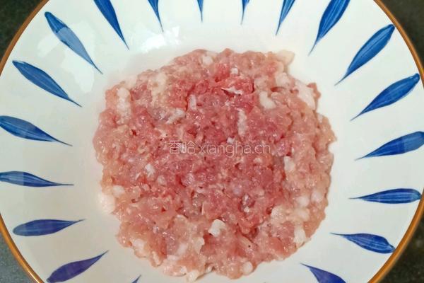 小米蒸肉丸的做法图解2