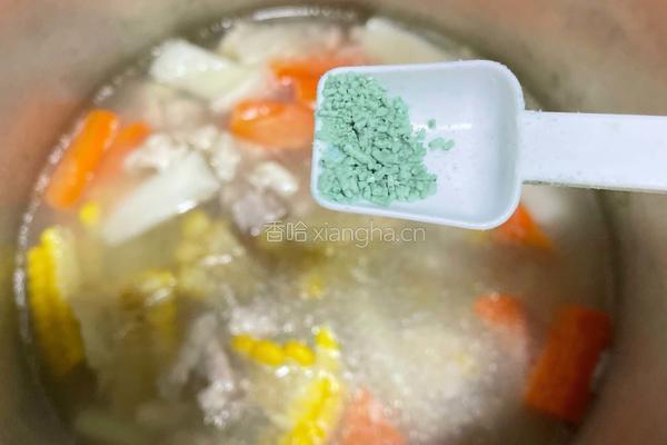 山药胡萝卜汤饭的做法图解7