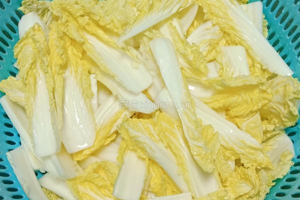 娃娃菜豆腐盖饭的做法图解4