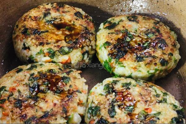 芝士饭饼的做法图解8
