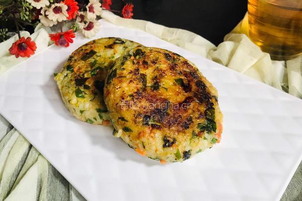 芝士饭饼的做法图解9