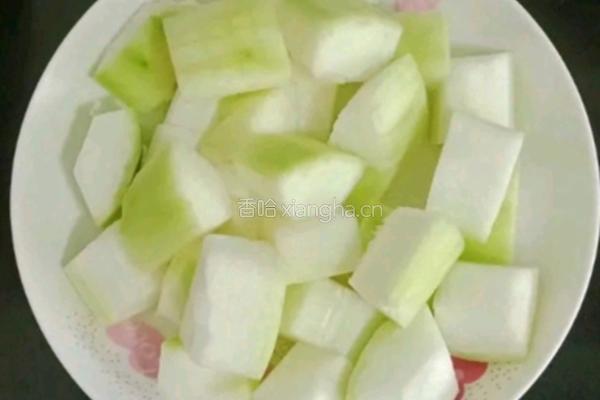 冬瓜鸭肉盖饭的做法图解4