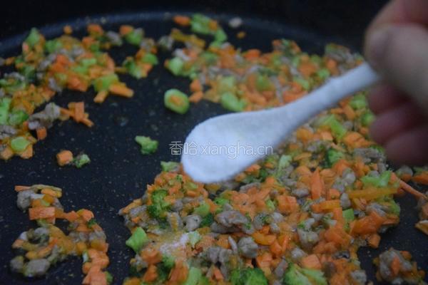 海苔肉松饭团的做法图解10