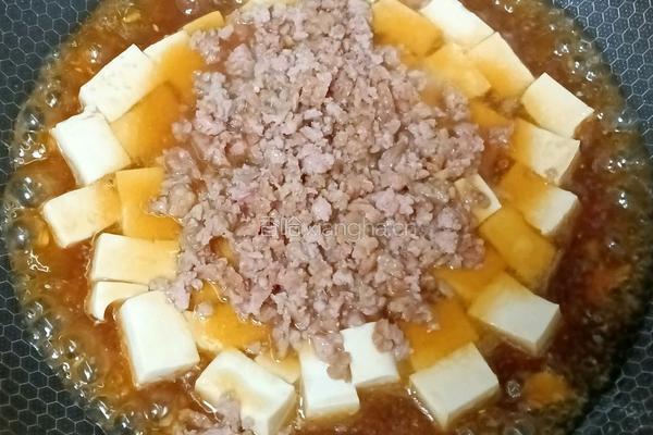 肉沫豆腐盖饭的做法图解11