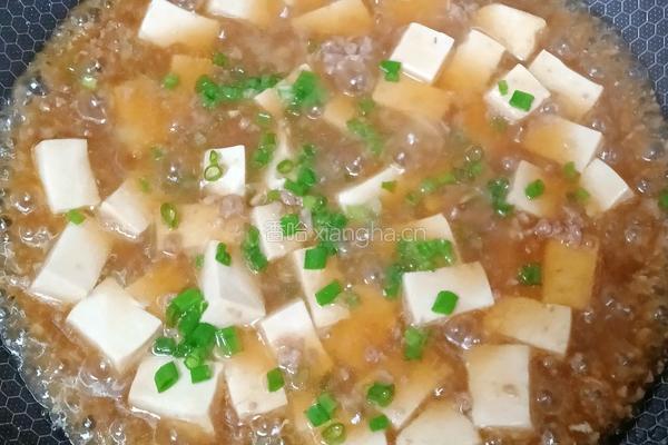 肉沫豆腐盖饭的做法图解12