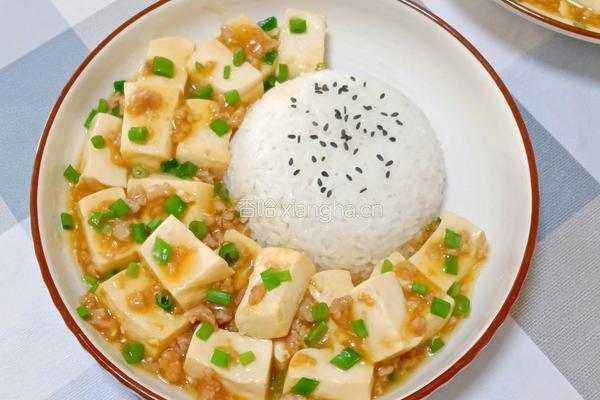 肉沫豆腐盖饭的做法图解14