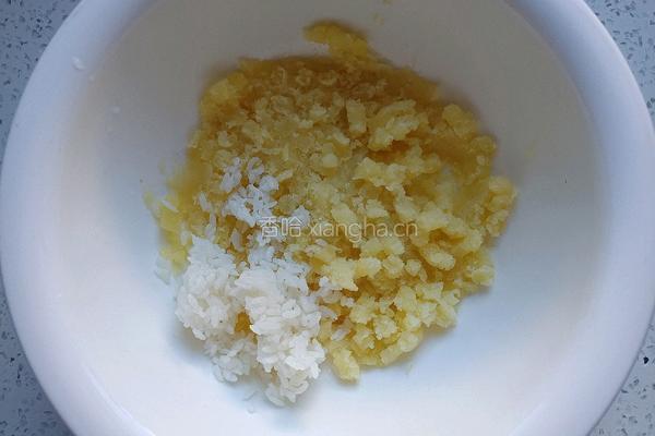 土豆米饭饼的做法图解6