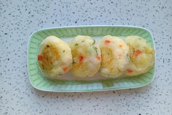 土豆米饭饼的做法图解11