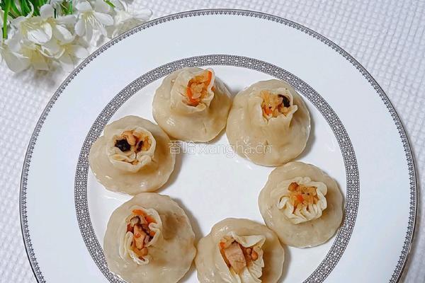 香菇鸡丁烧卖的做法图解8