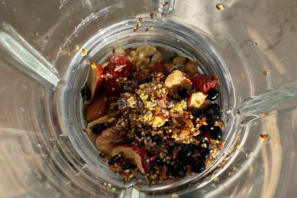黑豆坚果米糊的做法图解5