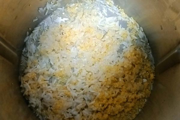 绿豆雪梨米糊的做法图解5