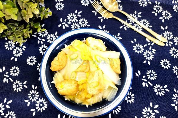 豆泡焖白菜的做法图解8