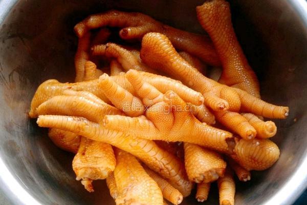 虎皮鸡爪的做法图解3