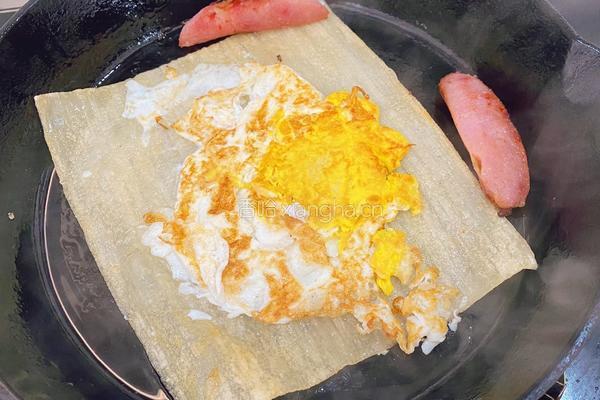家庭版烤冷面的做法图解7