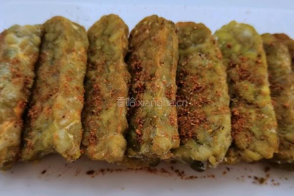 香煎青豆天贝的做法图解13