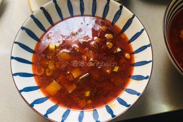 羊肉臊子面的做法图解9
