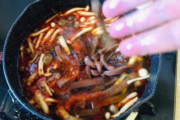 酸辣鸭血土豆粉的做法图解9