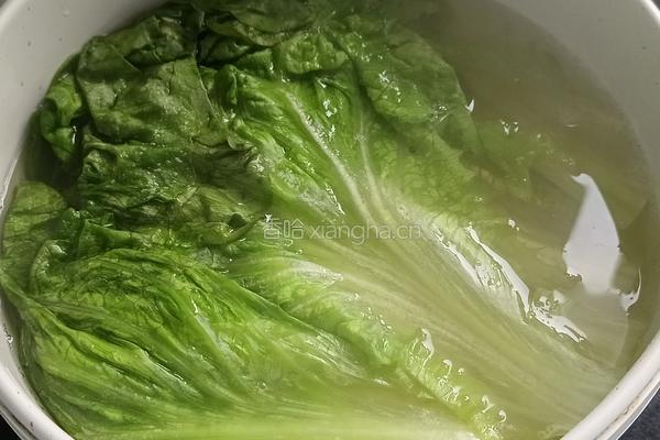 蚝油生菜的做法图解4