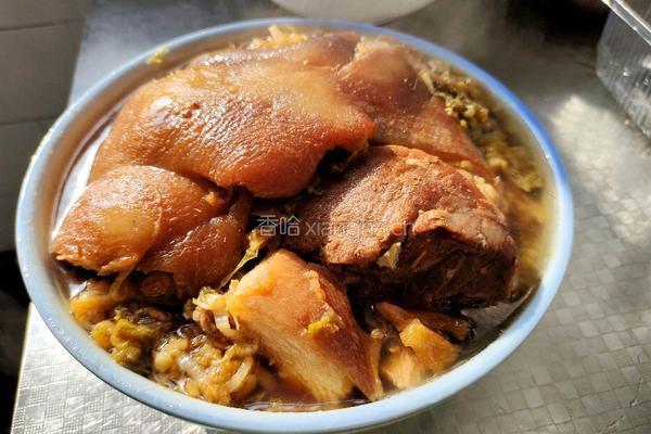 扣肉酸菜的做法图解8