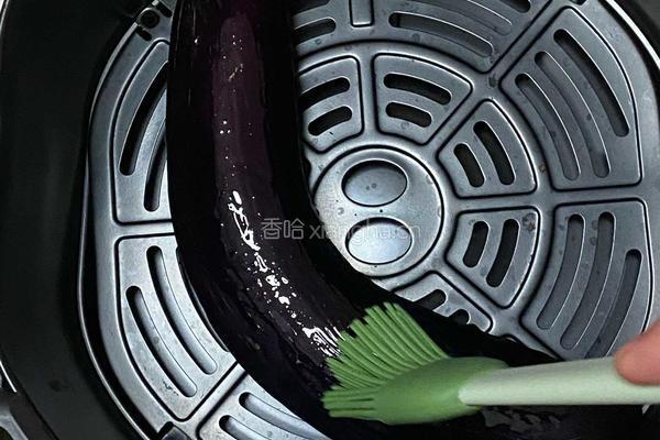 烤茄子 空气炸锅版的做法图解2
