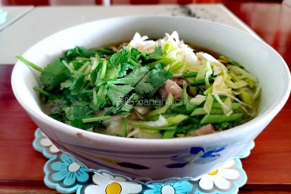 羊肉烩火烧的做法图解9