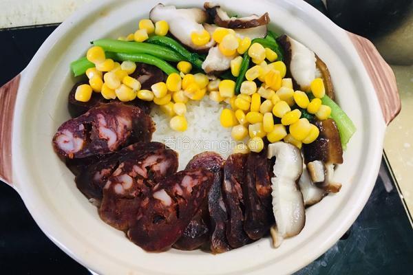 腊味煲仔饭的做法图解5