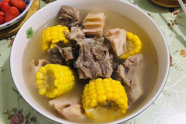 山药玉米排骨汤的做法图解5