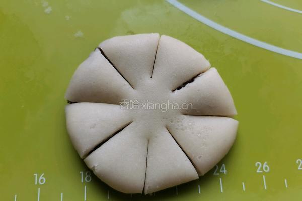 豆沙菊花酥的做法图解9