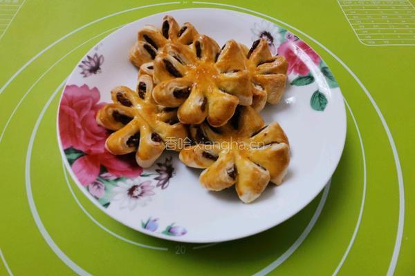 豆沙菊花酥的做法图解13