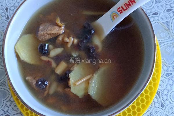 党参麦冬五味子瘦肉汤