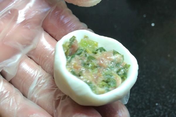 冲菜包蛋汤圆的做法图解7
