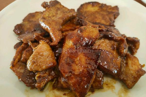 香煎梅花肉→独家秘制的做法图解7