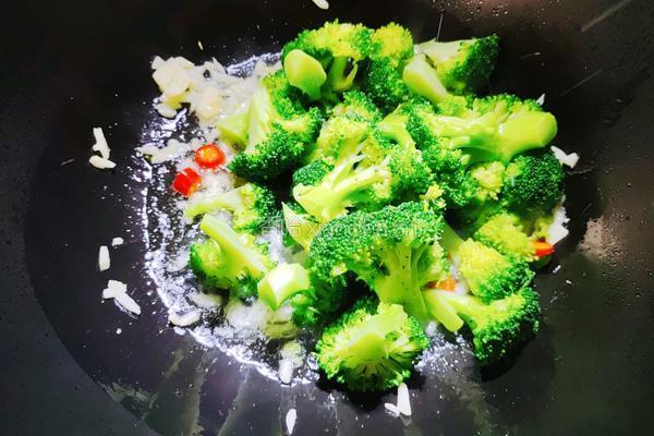 白灼西兰花的做法图解5