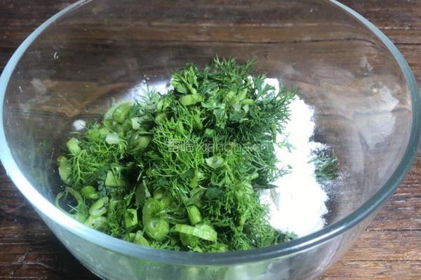 茴香饼的做法图解2