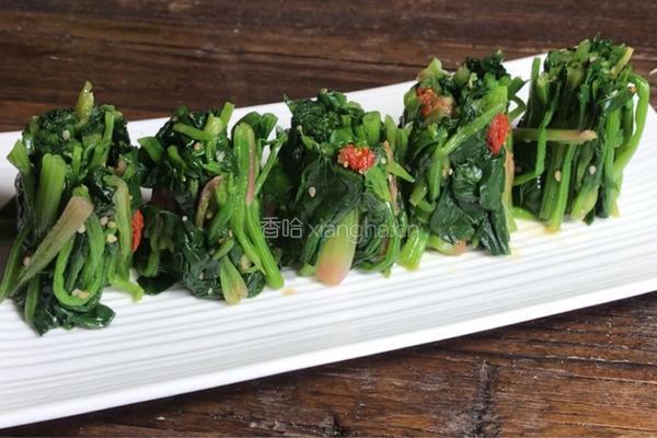 凉拌菠菜之（鸿运当头）的做法图解9