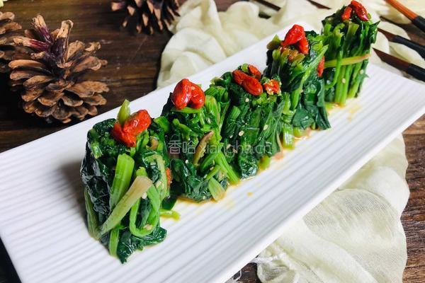 凉拌菠菜之（鸿运当头）的做法图解11