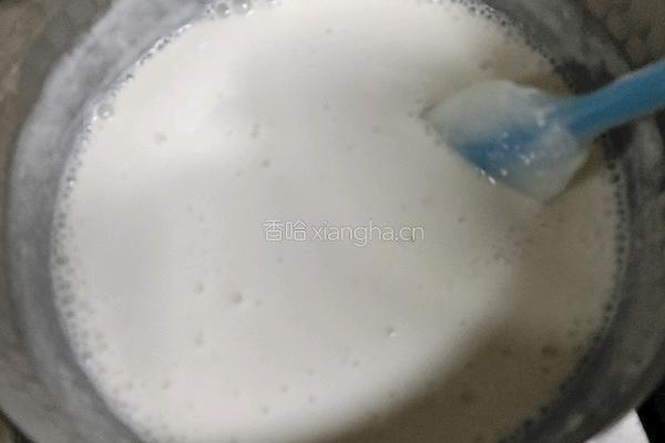 草莓蜜豆奶糕的做法图解4