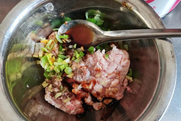 甘蓝粉皮猪肉蒸的做法图解4