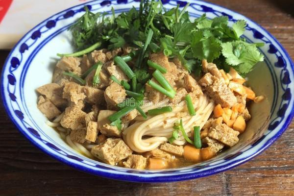 冻豆腐酱拌面的做法图解9