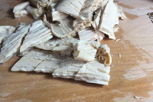 酱拌腐竹的做法图解6