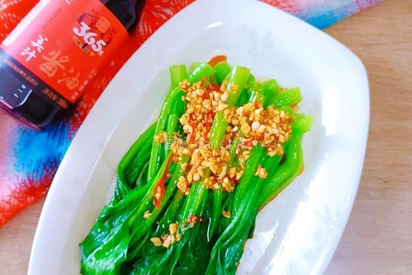 白灼菜心的做法图解6