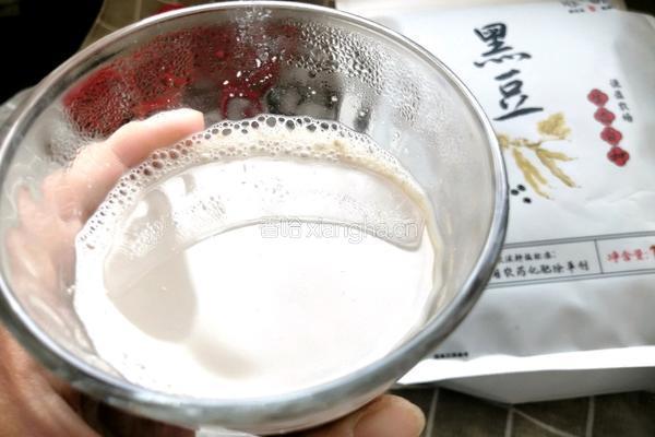 黑豆豆浆的做法图解5