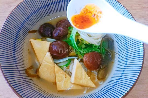 素食米线的做法图解8