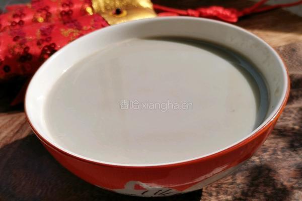 花生黑豆浆的做法图解11