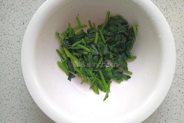 菠菜饼的做法图解4