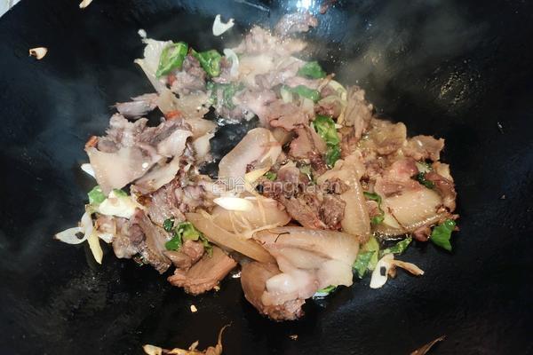 爆炒猪头肉的做法图解7